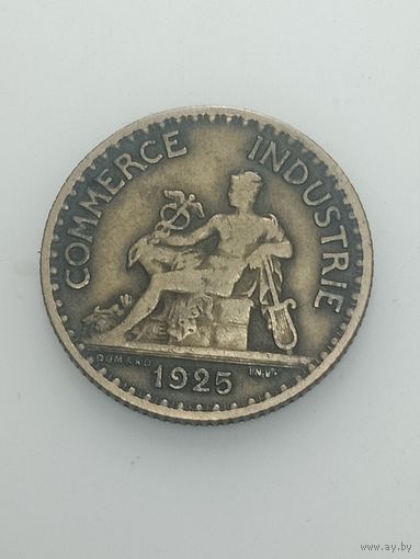 Франция  франк 1925 года .