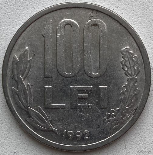 Румыния 100 леев 1992 г.