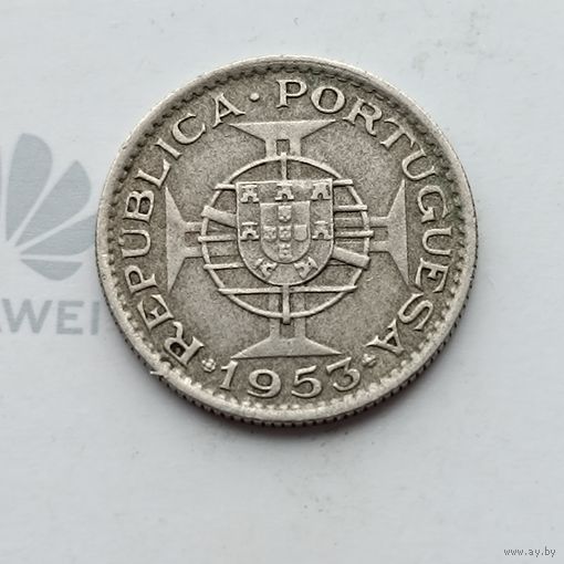 Ангола Португальская колония (1921 - 1974), 2.5 эскудо, 1953 года. 511