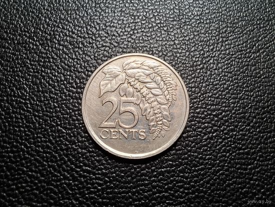 Тринидад и Тобаго 25 центов 2002