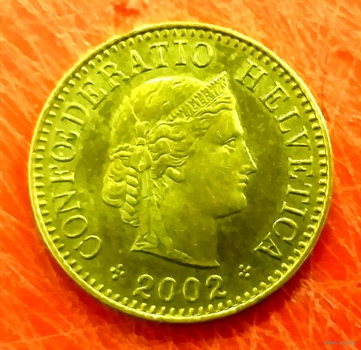 5 раппенов * 2002 * Швейцария * Красивая !