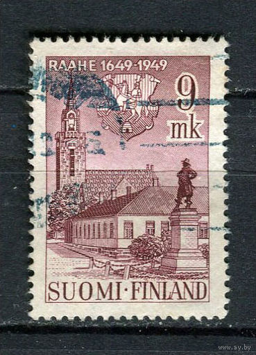 Финляндия - 1949 - Г. Раахе - [Mi. 374] - полная серия - 1 марка. Гашеная.  (Лот 48Gs)-T41P16