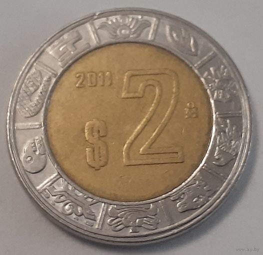 Мексика 2 песо, 2011 (5-5-87)