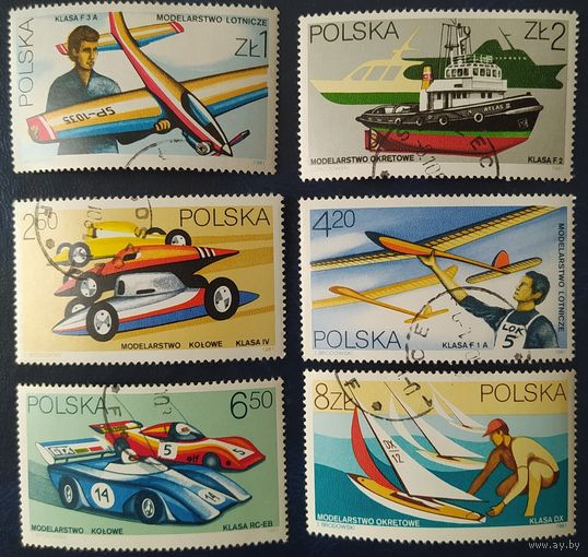 Польша 1981 Модельный спорт