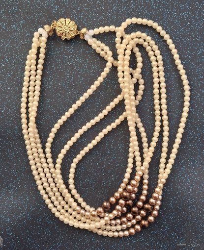 Бусы чехословакия времен ссср распродажа коллекции