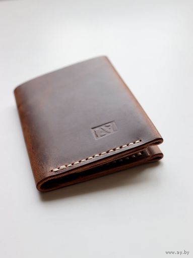 Картхолдер из натуральной кожи.