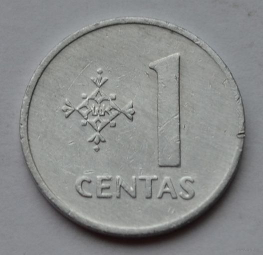 Литва, 1 цент 1991 г.