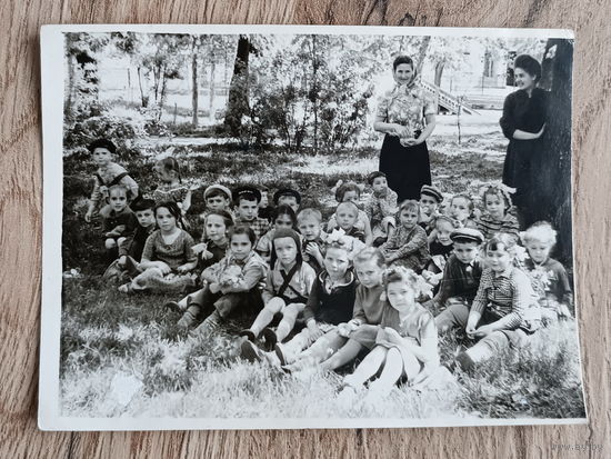 Детский сад СССР (май 1964 г.)