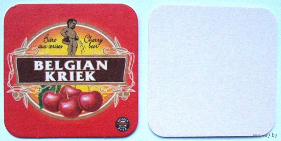 Подставка под пиво Belgian Kriek (Бельгия)