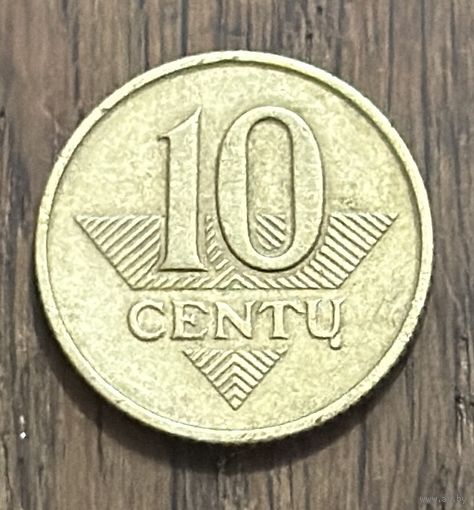 Литва 10 Центов 1997г.