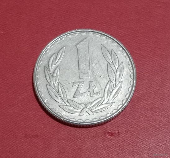1 злотый 1988г. Польша