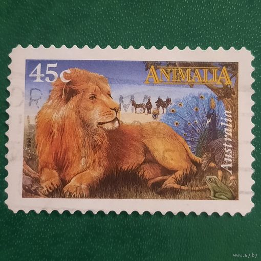 Австралия 1996. Фауна. Лев