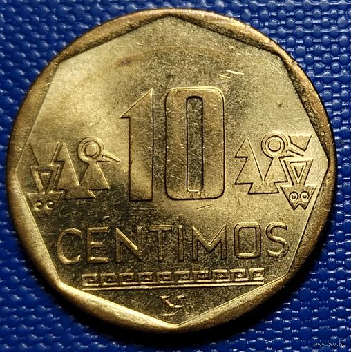 Перу 10 сентимо 2006 г.