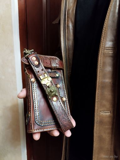 Мужской клатч.кожа.