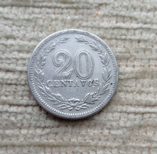 Werty71 Аргентина 20 сентаво 1939 женщина во фригийском колпаке