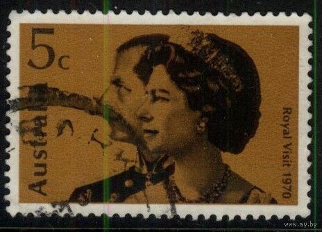Австралия - 1970 [Mi. 434] Гашеная (AU10)