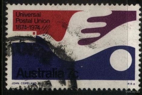 Австралия - 1974 [Mi. 557] Гашеная (AU13)