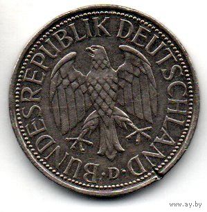 ФЕДЕРАТИВНАЯ   РЕСПУБЛИКА ГЕРМАНИЯ 1 ДОЙЧМАРКА 1990 D