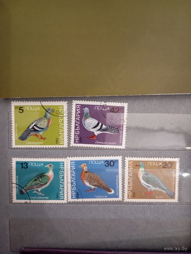 Фауна на почтовых марках