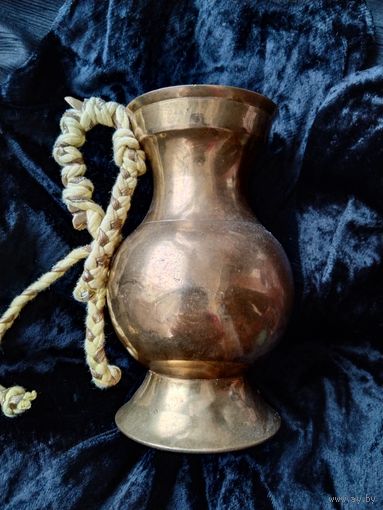 Кувшинчик брадобрея. Латунь. Нюанс