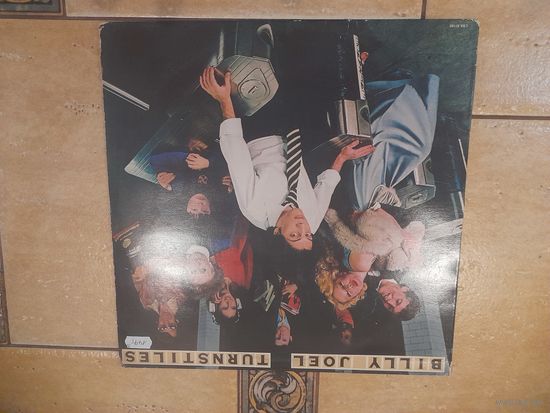 BILLY JOEL " TURNSTILES"  1976 LP GERMANY CBS  CBS81195 - NM/EX-