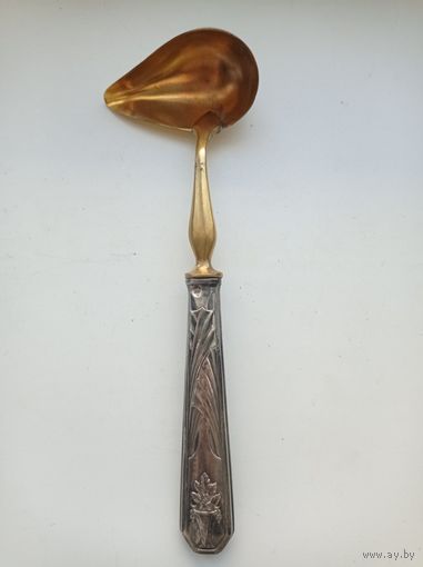 Ложка для соуса Франция серебро