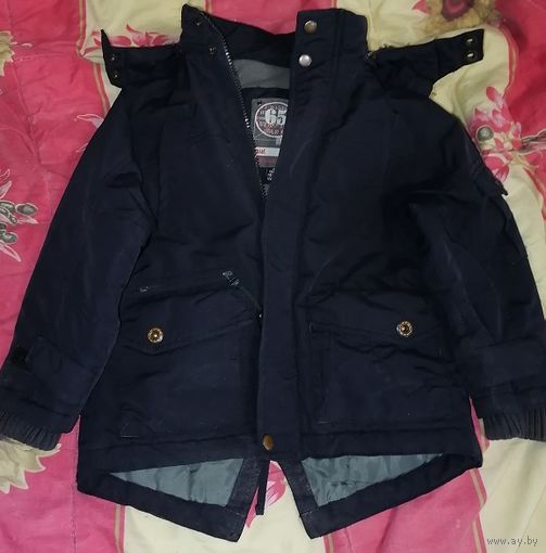 Зимняя куртка до 7 лет, на рост 110-128см