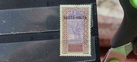 РАСПРОДАЖА ВЕРХНЯЯ ВОЛЬТА 1920г. НАДП. Чист*