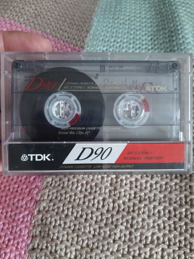Кассета TDK D90. Paul McCartney. The Commodores.