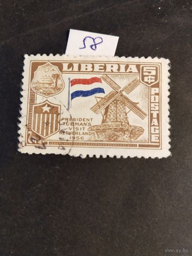 Либерия 1958 вет.мельница