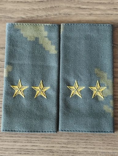 Погоны- муфты подполковника ВС РБ. Ранние.