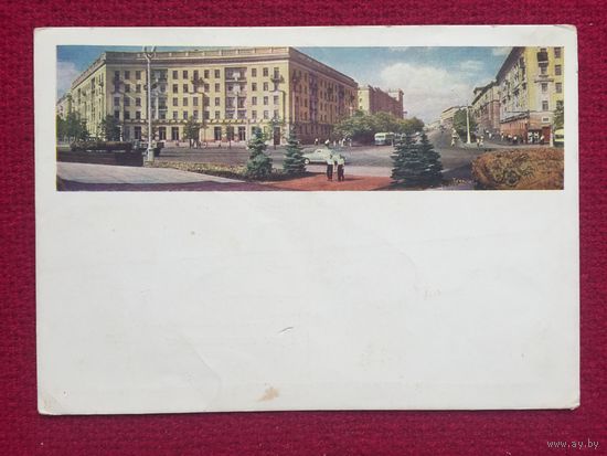 Минск. Площадь Победы. Панов 1964 г.