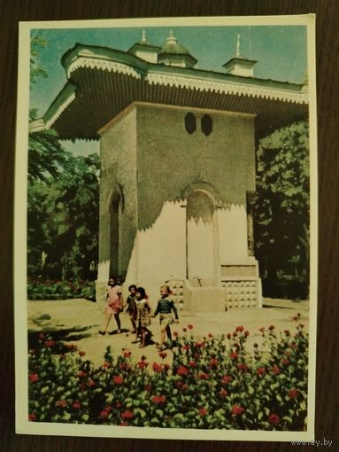 Феодосия 1959 Украинская ПК. Чистач. Штамп переоценки