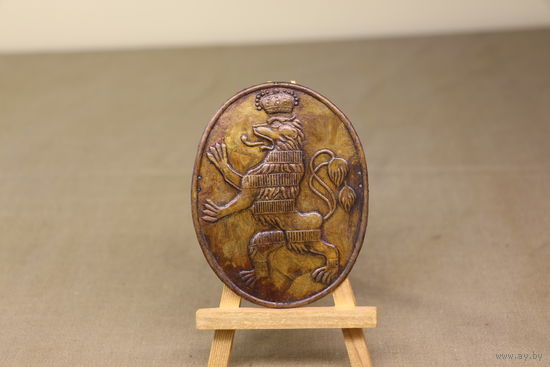 Киверная бляха армии НАПОЛЕОНА, линейный полк. ВОЙНА 1812 год. Распродажа коллекции вещей. С РУБЛЯ! АУКЦИОН!