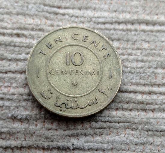 Werty71 Сомали 10 центов 1967