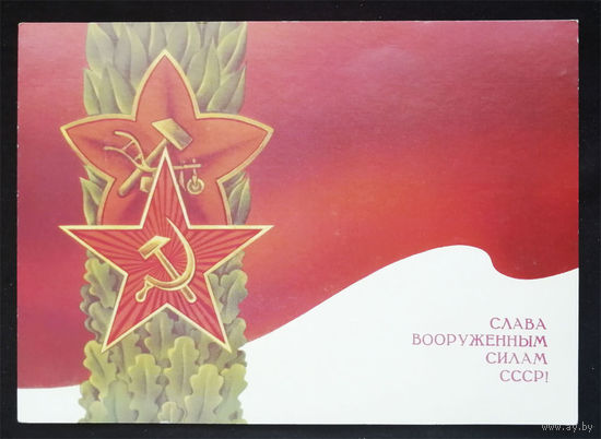 Любезнов А. Слава Вооруженным силам СССР! 1988 год #0215-KM1P108