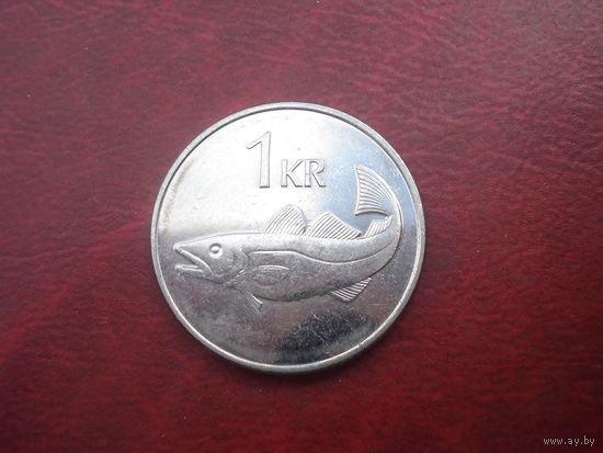 1 крона 2005 год Исландия