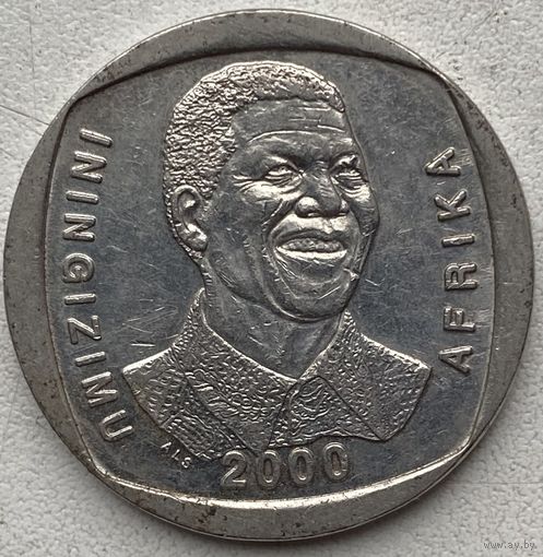 ЮАР 5 рандов 2000 г. Нельсон Мандела