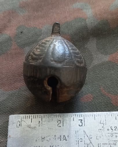 Бубенчик старинный с рубля!!