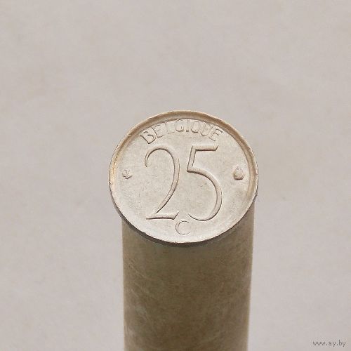 Бельгия 25 сантимов 1970 (Французская легенда BELGIQUE)