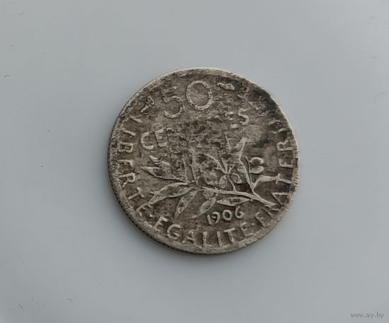 50 сантимов 1906 года