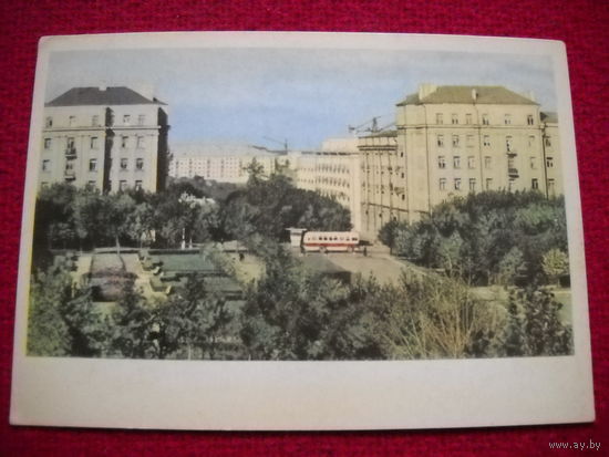 Открытка Могилев. Улица Мира. 1963 г.