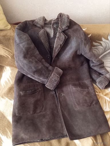 Дубленка мужская натуральная овчина, XXXL, Италия