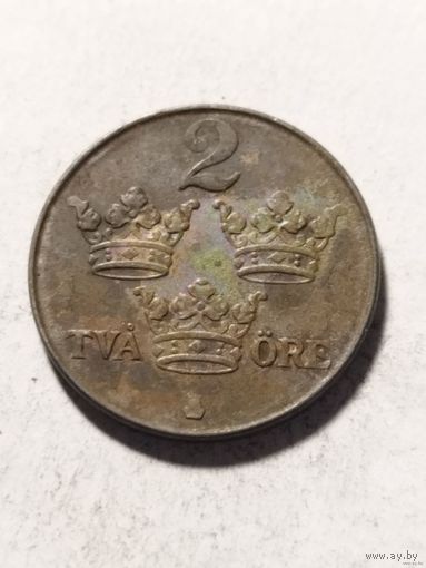 Швеция 2 оре 1947