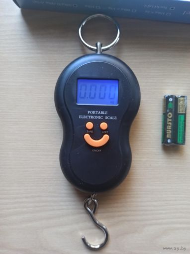 Весы безмен до 50 кг. Шкала деления 5 г.