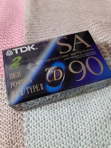 Кассеты TDK SA  FOR CD 90. цена за две