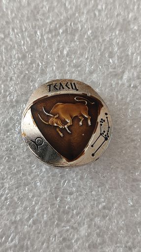 Значек знак Телец,200 лотов с 1 рубля!!!