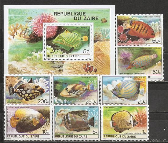 ФФ2 Заир 1980 Рыбы