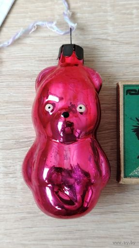Ёлочная игрушка. Мишка. С-14.
