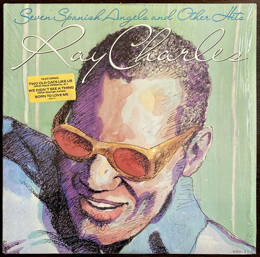 Ray Charles – Seven Spanish Angels And Other Hits, LP, USA 1989